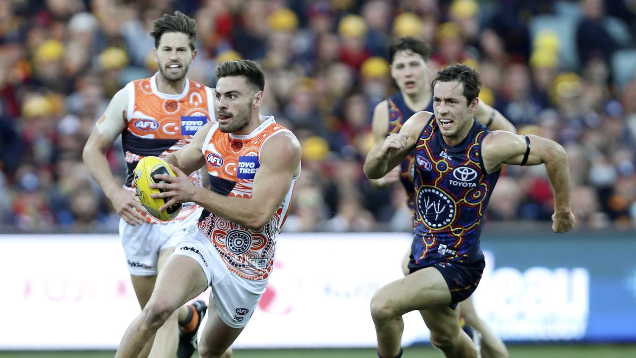 Coniglio out but GWS's bruised stars to play