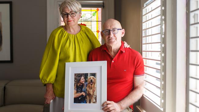 Garry and Kate's daughter, Sophie was a veterinarian who tragically took her own life. They are now campaigning for greater awareness of the issue and support for vets which has just reached 10,000 signatures within eight weeks. Picture Matt Turner
