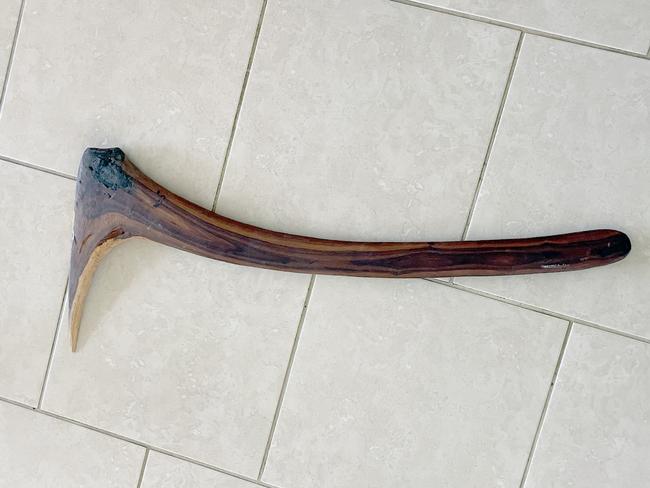 A “number seven” boomerang.