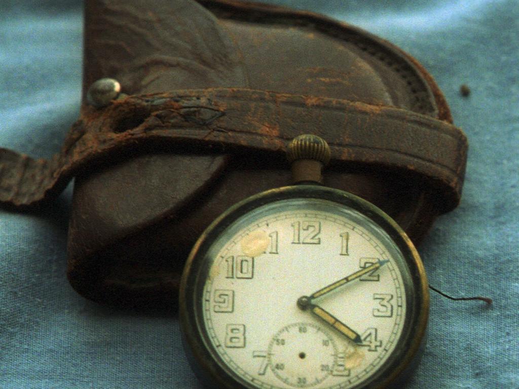 General Sir John Monash's watch which he gave to Sgt Richard John Garcia during the 1st World War. Picture: Supplied