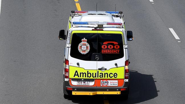 Paramedics have responded to reports of a child struck by a bus. Picture: AAP