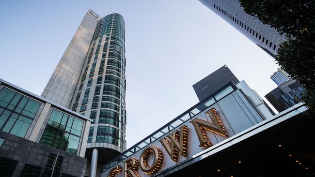 Investment manager Blackstone’s $8.5bn bid launched at Crown is a straightforward, clinical, and opportunistically clever business and investment exercise. Above, a view of the Crown Casino in Melbourne's Southbank. Picture: Getty Images