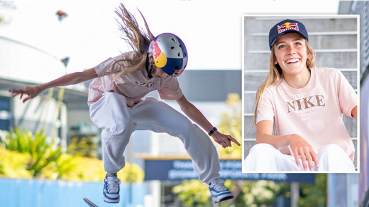 Skateboarding schoolgirl champ still eyeing Olympic gold