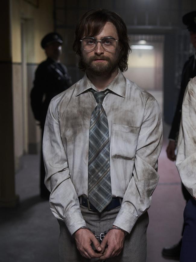 Daniel Radcliffe in the 2020 thriller film Escape From Pretori.