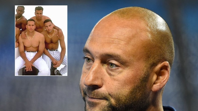 Derek Jeter snaps over shirtless pic