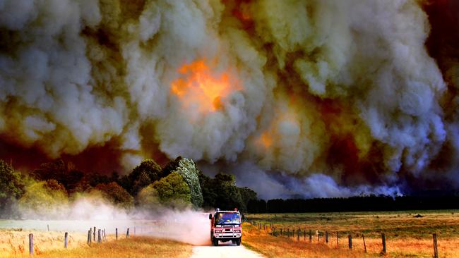 Black Saturday: Ten years since Victoria’s darkest day. Picture: Alex Coppel