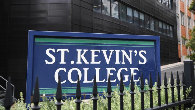 St Kevin's College in Toorak. Picture: AAP