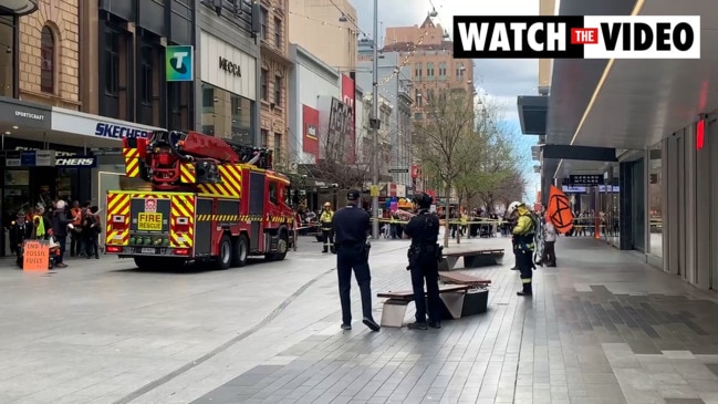 Firefighters remove Adelaide Extinction Rebellion protesters