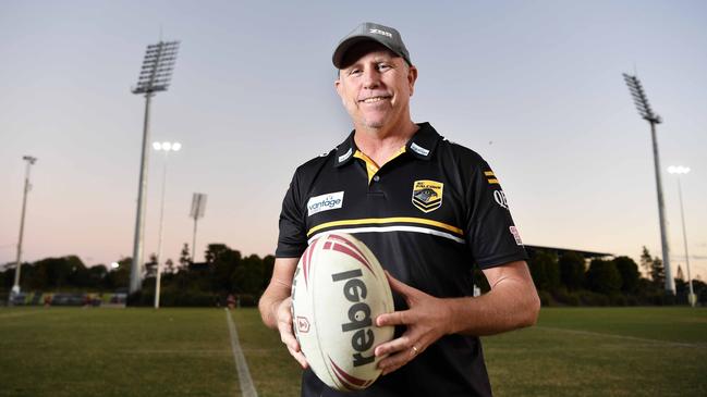 Sunshine Coast Falcons head coach Brad Henderson. Picture: Patrick Woods.