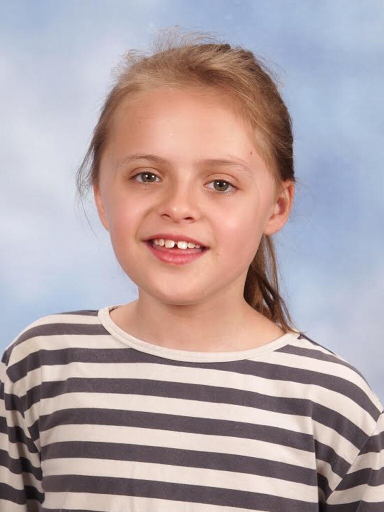 Elisa Manrique in her St Lucy's School photos.