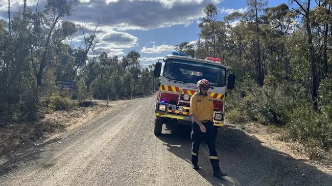 The same road now. Picture: Supplied / Andrew Hain