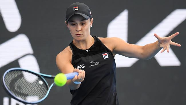 Ash Barty won the Adelaide International on the back of her all-court game Picture: Getty Images