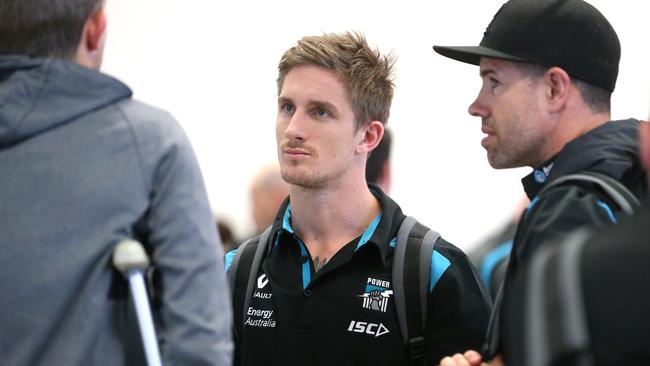 Port Adelaide vice captain Hamish Hartlett.