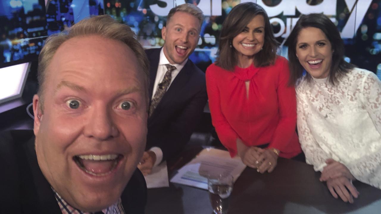 Project regulars Peter Helliar, Hamish Macdonald, Lisa Wilkinson and Rachel Corbett.