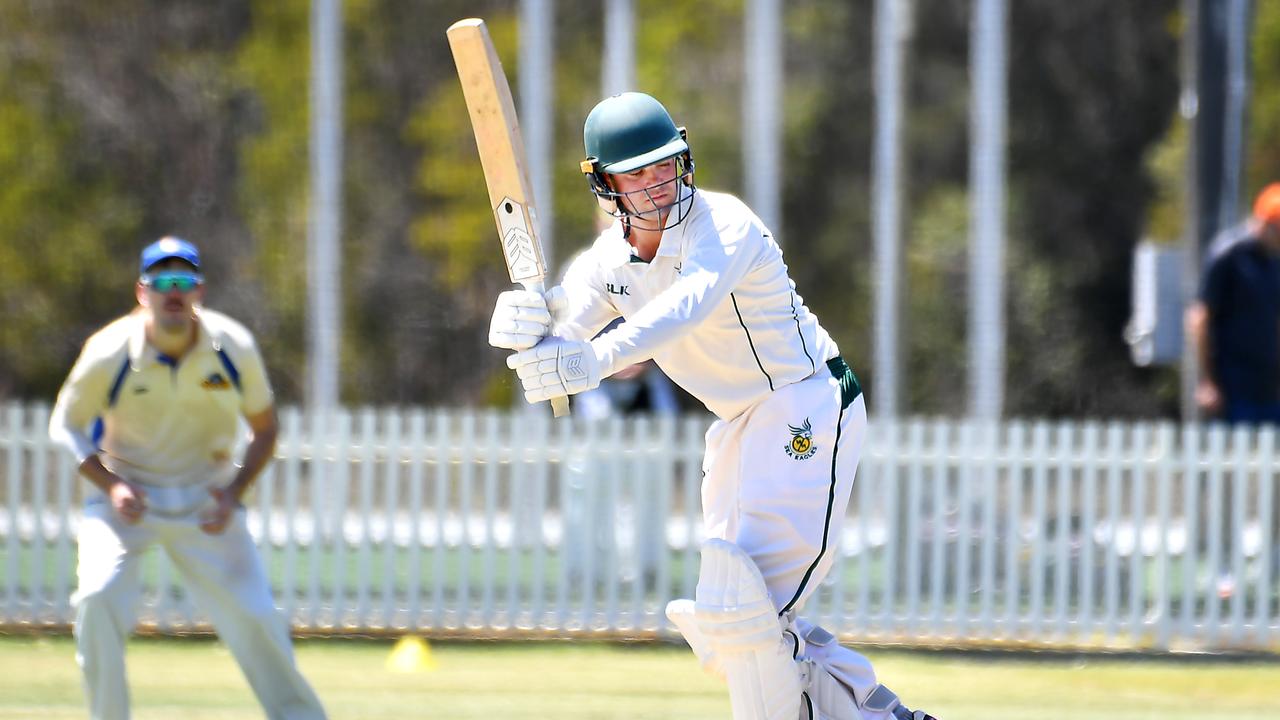 Wynnum-Manly batsman Corey Hunter Picture, John Gass