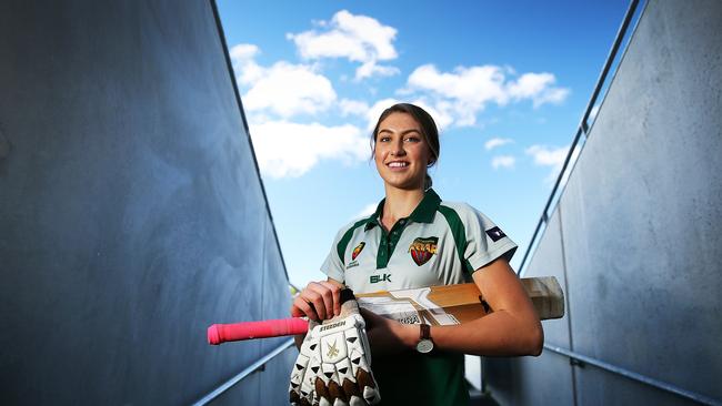 Erin Fazackerly has previously played for Tasmania’s women’s sides. Picture: SAM ROSEWARNE.