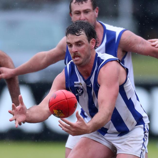 Balranald coach Jydon Neagle has missed the last two matches that his team has lost. Picture Yuri Kouzmin