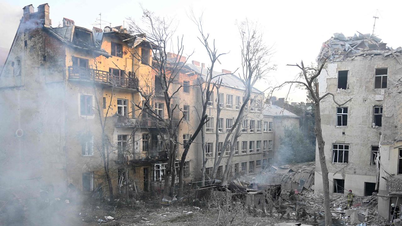 A Russian strike on Ukraine's western city of Lviv has killed seven people, including three children, the interior minister said on September 4, 2024. Picture/ AFP.