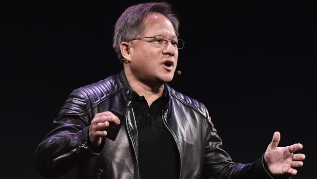 Nvidia founder CEO Jensen Huang has cemented his company as the go-to computer chip designer. Picture: Mandel Ngan/AFP