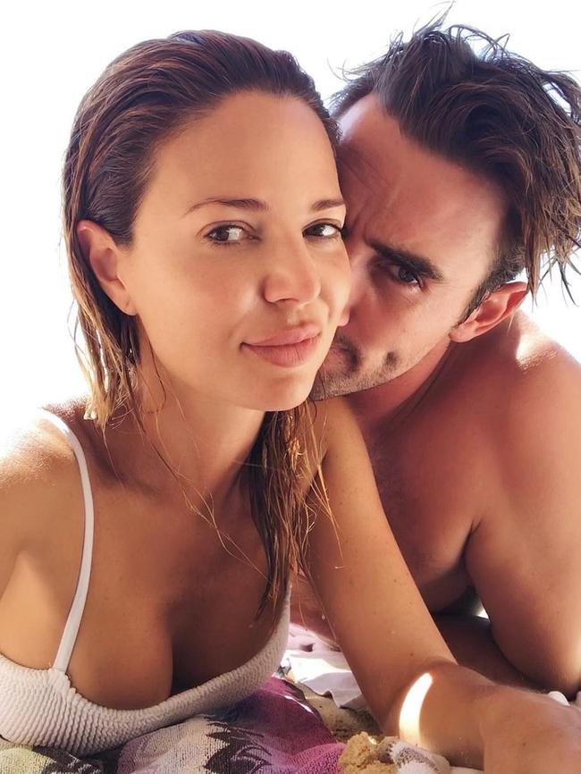 Dina Broadhurst and Max Shepherd. Picture: Instagram