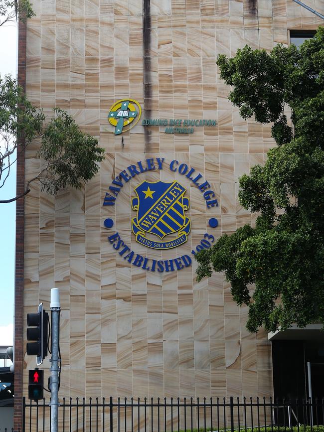 Waverley College in Sydney’s eastern suburbs. Picture: Gaye Gerard