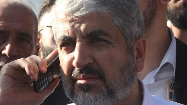 Khaled Meshaal, a Hamas founder pictured in 2016, survived an Israeli assassination attempt in Jordan in 1997. Picture: Getty Images