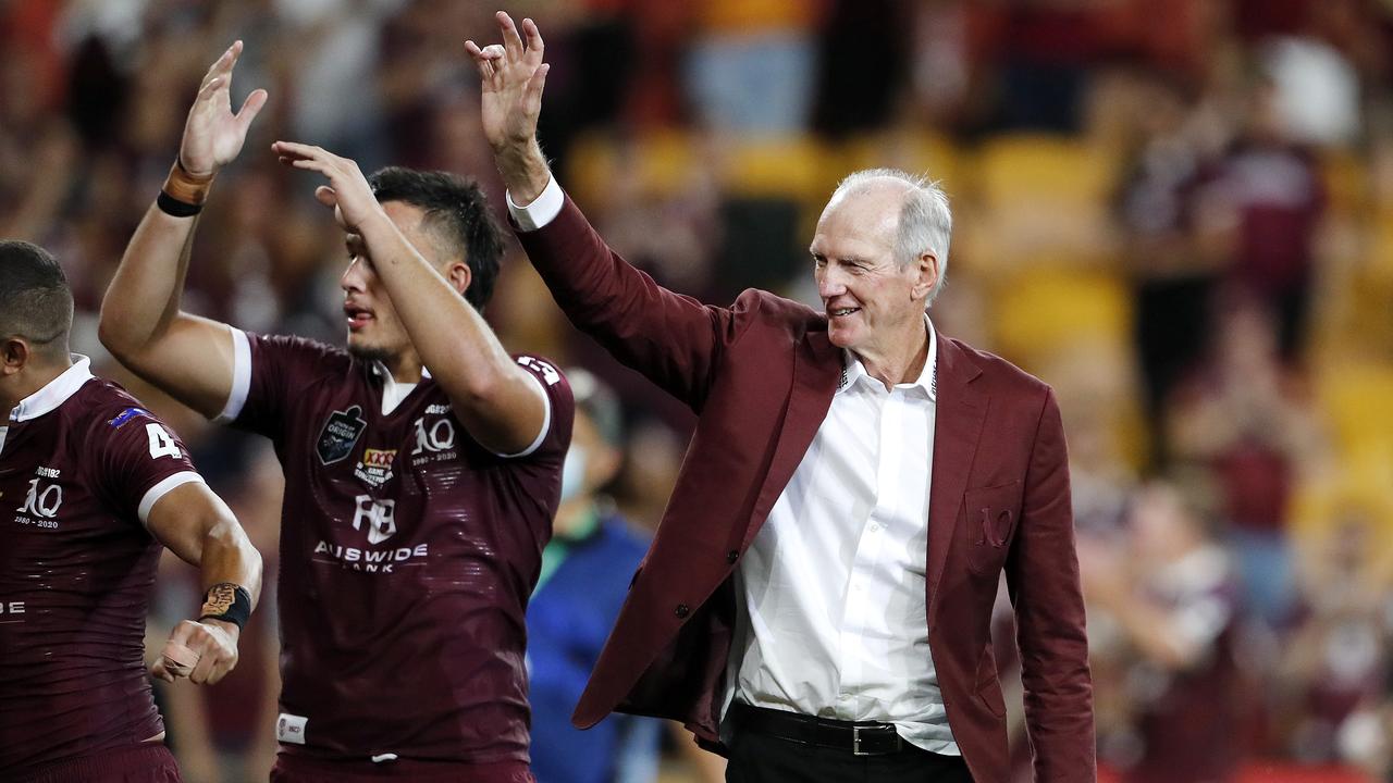 Maroons coach Wayne Bennett pictured after winning game three of State Of Origin at Suncorp Stadium, Brisbane 18th of November 2020. (Image/Josh Woning)