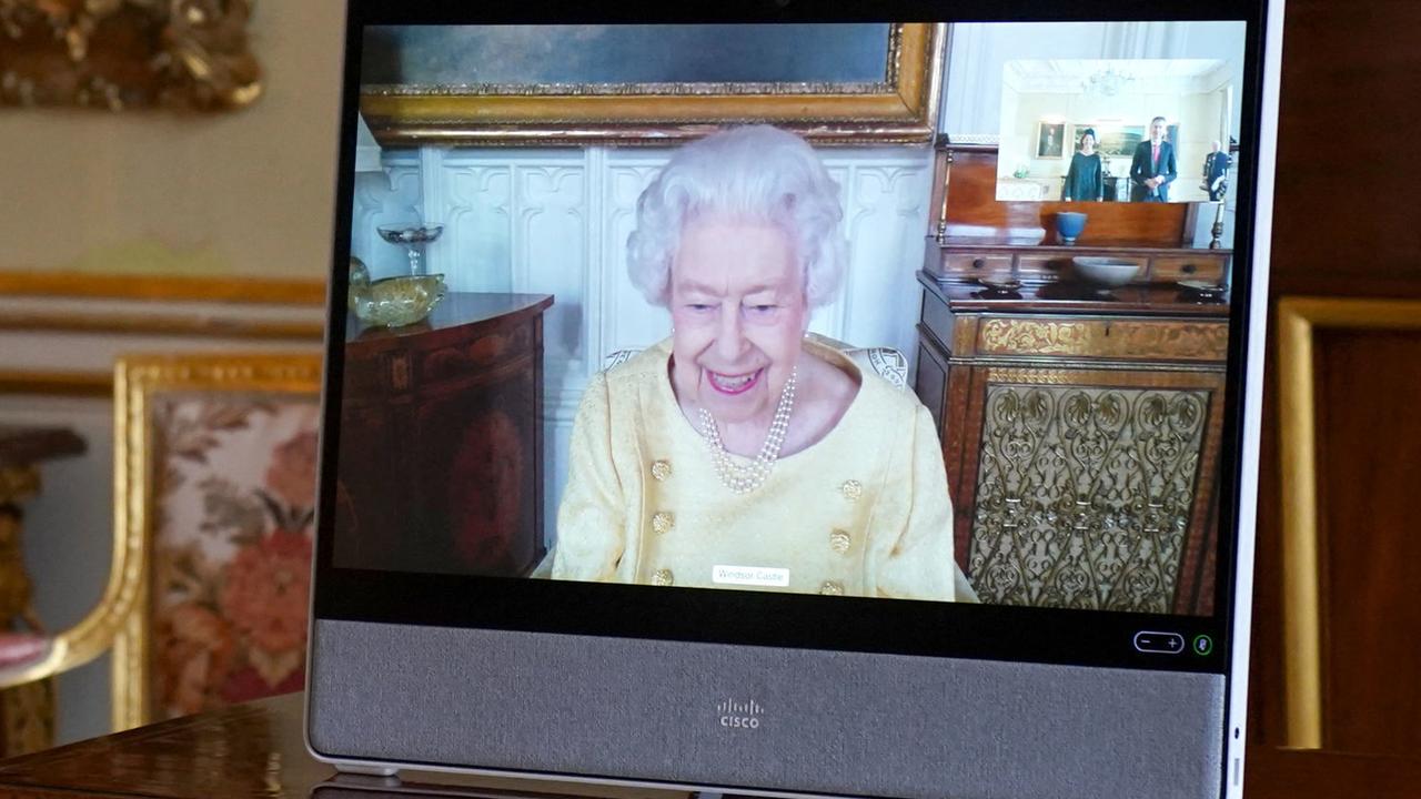 Queen Elizabeth at Windsor Castle. Picture: Victoria Jones / AFP