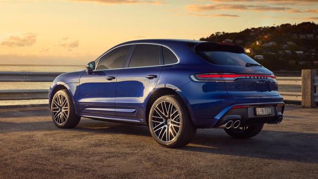 The new Macan is a good looking SUV.