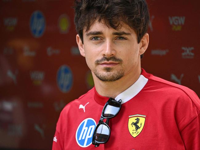 Ferrari's Charles Leclerc will also be among the contenders. Picture: AFP