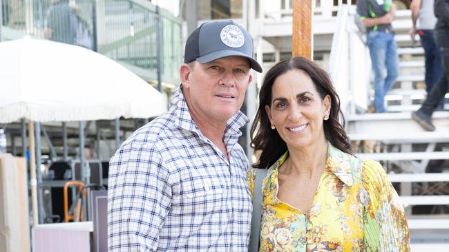 Mount Isa Rodeo 2024 - Darren and Lisa Reddicliffe at the Mount Isa Rodeo. Picture by Luke Marsden. - Photo Supplied