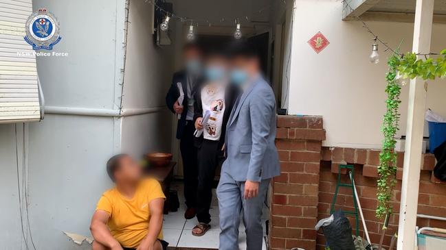 NSW Police are cracking down on Asian organised crime gangs, with eight strike forces out of State Crime Command making more than 80 arrests since March 2022. Picture: NSW Police