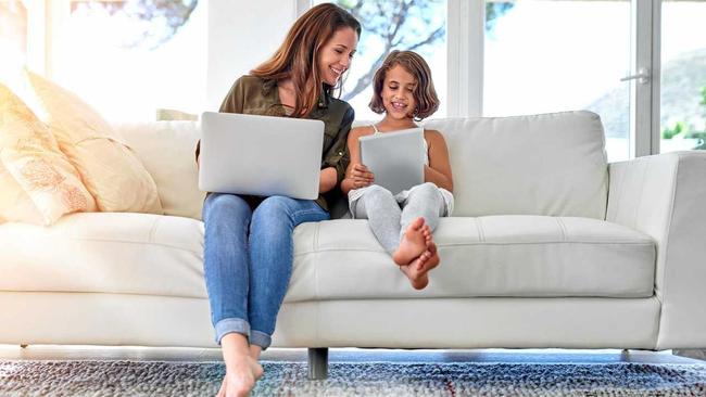 We need to take time to consider how our experiences of digital technology are influencing the experiences our children are having. Picture: PeopleImages