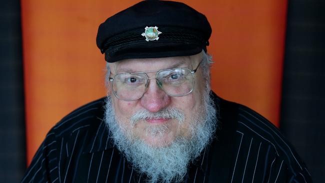 George.R.R.Martin is author and creator of Game of Thrones. George is in Sydney to promote Game of Thrones season four coming in 2014 on Foxtel's Showcase. Pictured at Pullman Quay Grand. Picture Cameron Richardson