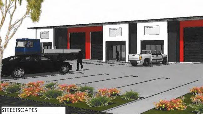 A new Industrial development is being proposed for construction at the corner of Edwin Campion Dr and Ettie James St at Monkland.
