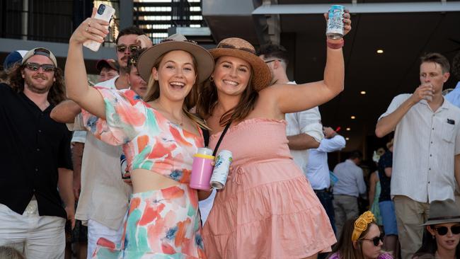 Thousands of people descended at the 2024 Darwin Cup Carnival, Fannie Bay. Picture: Pema Tamang Pakhrin