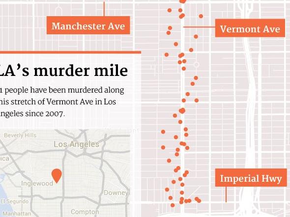 LA’s most dangerous streets