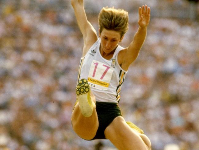 Nunn in action at the 1984 Olympics in Los Angeles. Picture: Tony Duffy/Allsport