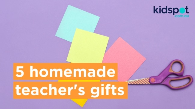 Five homemade teacher's gifts