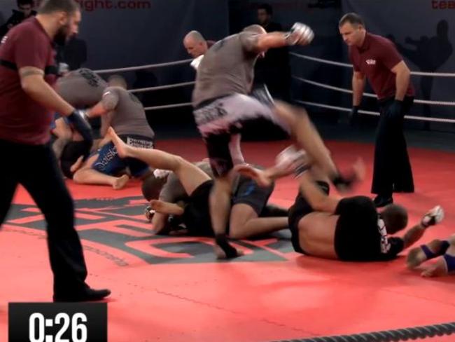 The brutal action from Poland’s Team Fighting Championships.