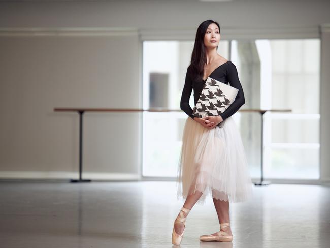 Melbourne based ballerina Rina Nemato is a finalist in the 2022 Telstra Ballet Dancer Awards. Picture: Eugene Hyland