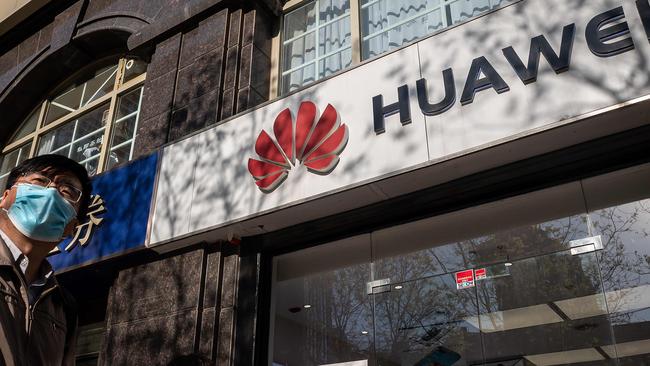 Several western countries, including Australia, have refused to allow Chinese tech giant Huawei to be involved with critical infrastructure, severely curbing the company’s international ambitions. Picture: NICOLAS ASFOURI / AFP.