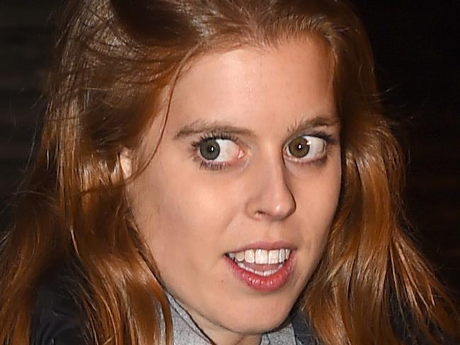 Princess Beatrice poses for photographers at the opening of the Winder Wonderland attraction in Hyde Park, London, Thursday, Nov. 20, 2014. (Photo by Jonathan Short/Invision/AP)