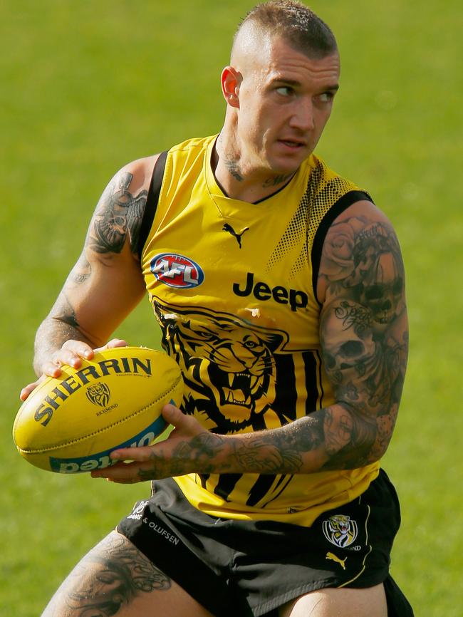 Dustin Martin has made a stellar start to 2018.