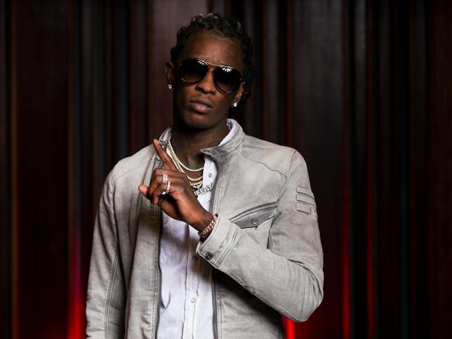 Rap artist Young Thug is awaiting trial on gang-related charges in the US