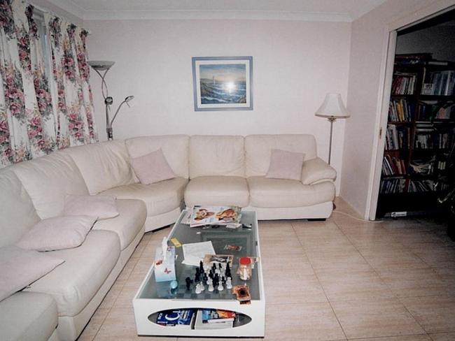 The family room of the Lin home. Picture: Supreme Court of NSW