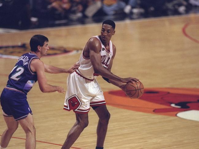 Pippen did it all for the Bulls.