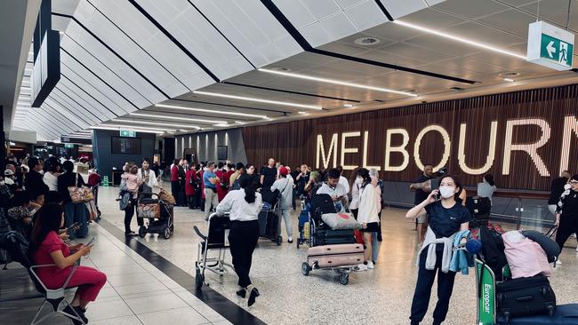 More than two million travellers are expected to pass through Melbourne Airport over Easter. Picture: Adam Daunt