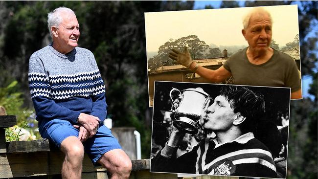 Rugby league legend Ron Coote speaks about his personal pain.