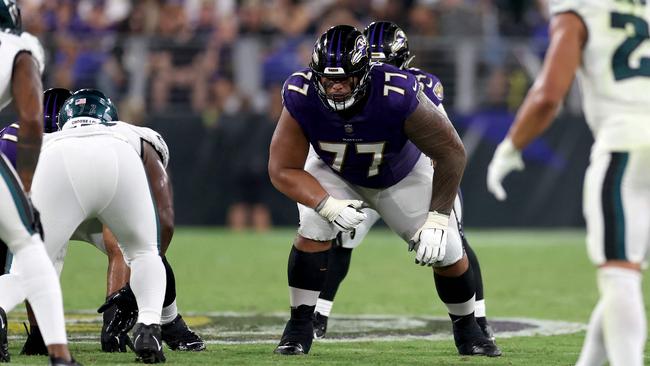 Faalele could be in line for more starts this season. (Photo by Rob Carr / GETTY IMAGES NORTH AMERICA / Getty Images via AFP)